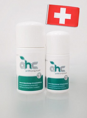 AHC - медицинские антиперспиранты из Швейцарии