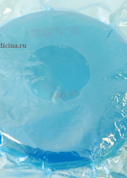 Гидрогелевые голубые импланты фото